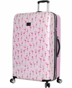 Betsey Johnson 4 Pieces Luggage Set - ABS+PC Hardside Lightweight Durable Rolling Suitcase With Spinner Wheels - Set Includes; 15", 20", 26", 30" 15 Betsey Johnson 4 Pieces Luggage Set - ABS+PC Hardside Lightweight Durable Rolling Suitcase With Spinner Wheels - Set Includes; 15", 20", 26", 30" -suitcase shop 81KX6knrW L