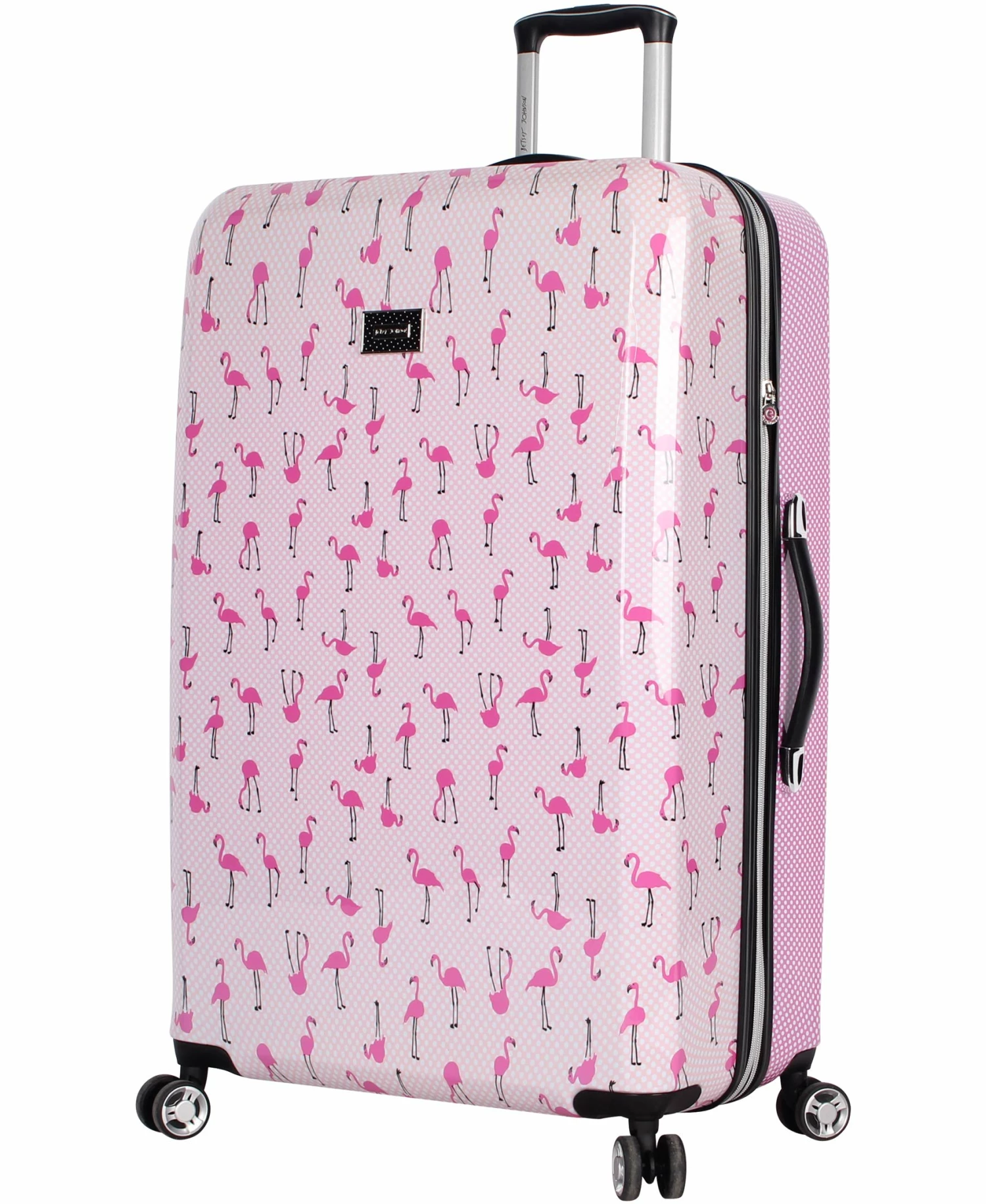 Betsey Johnson 4 Pieces Luggage Set - ABS+PC Hardside Lightweight Durable Rolling Suitcase With Spinner Wheels - Set Includes; 15", 20", 26", 30" 9 Betsey Johnson 4 Pieces Luggage Set - ABS+PC Hardside Lightweight Durable Rolling Suitcase With Spinner Wheels - Set Includes; 15", 20", 26", 30" - Image 7