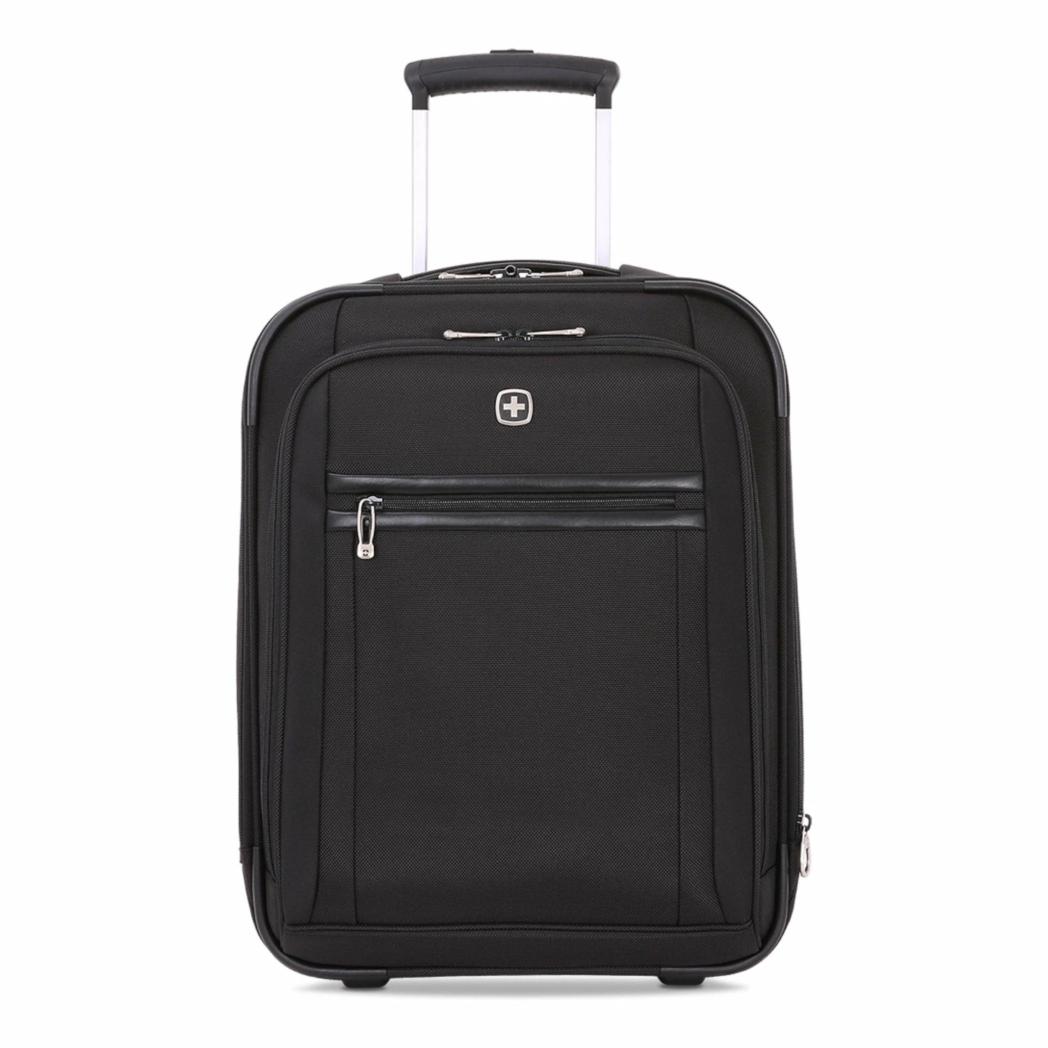 SWISSGEAR Premium Rolling Carry-On 19-inch Luggage | Wheeled Weekend Travel Suitcase | Men's And Women's - Black 4 SWISSGEAR Premium Rolling Carry-On 19-inch Luggage | Wheeled Weekend Travel Suitcase | Men's And Women's - Black - Image 2