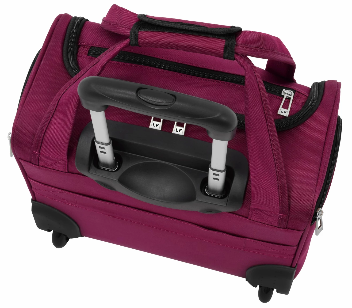 London Fog Cranford 15" Under The Seat Bag, Cranberry 5 London Fog Cranford 15" Under The Seat Bag, Cranberry - Image 3