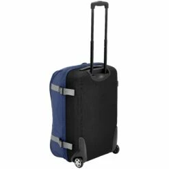 AmazonBasics Rolling Travel Duffel Bag Luggage With Wheels, Medium, Blue -suitcase shop 81Qcp9bPDUL
