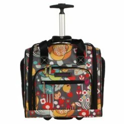 Lily Bloom 15" Under The Seat Design Pattern Carry On Bag With Rolling Wheels (One Size, Bliss) -suitcase shop 81XC505pGsL