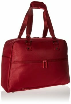 Heys America Unisex Hilite Multi-Zip Boarding Duffel With RFID Red Duffel Bag (Red) -suitcase shop 81ckL3P2M5L