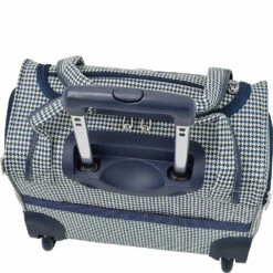 London Fog Softside 15" Under The Seat Bag, Blk White Multi Z1 -suitcase shop 81ecM hnnHL