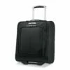 Samsonite SoLyte DLX Softside Luggage, Midnight Black, Underseat
