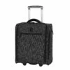 It Luggage 17.1" Stitched Squares 2 Wheel Underseat Tote, Black -suitcase shop 81p7OouOv9L