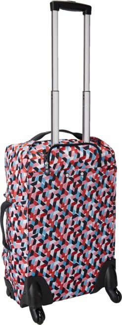 Kipling Women's Darcey Small Carry-On Rolling Luggage, Forever Tiles -suitcase shop 81xLY I6AkL