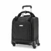 Samsonite Underseat Spinner With USB Port Carry-On Luggage, Jet Black, One Size -suitcase shop 91BjfWIIsWL