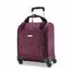 Samsonite Underseat Spinner With USB Port Carry-On Luggage, Purple, One Size -suitcase shop 91DjSWseY1L