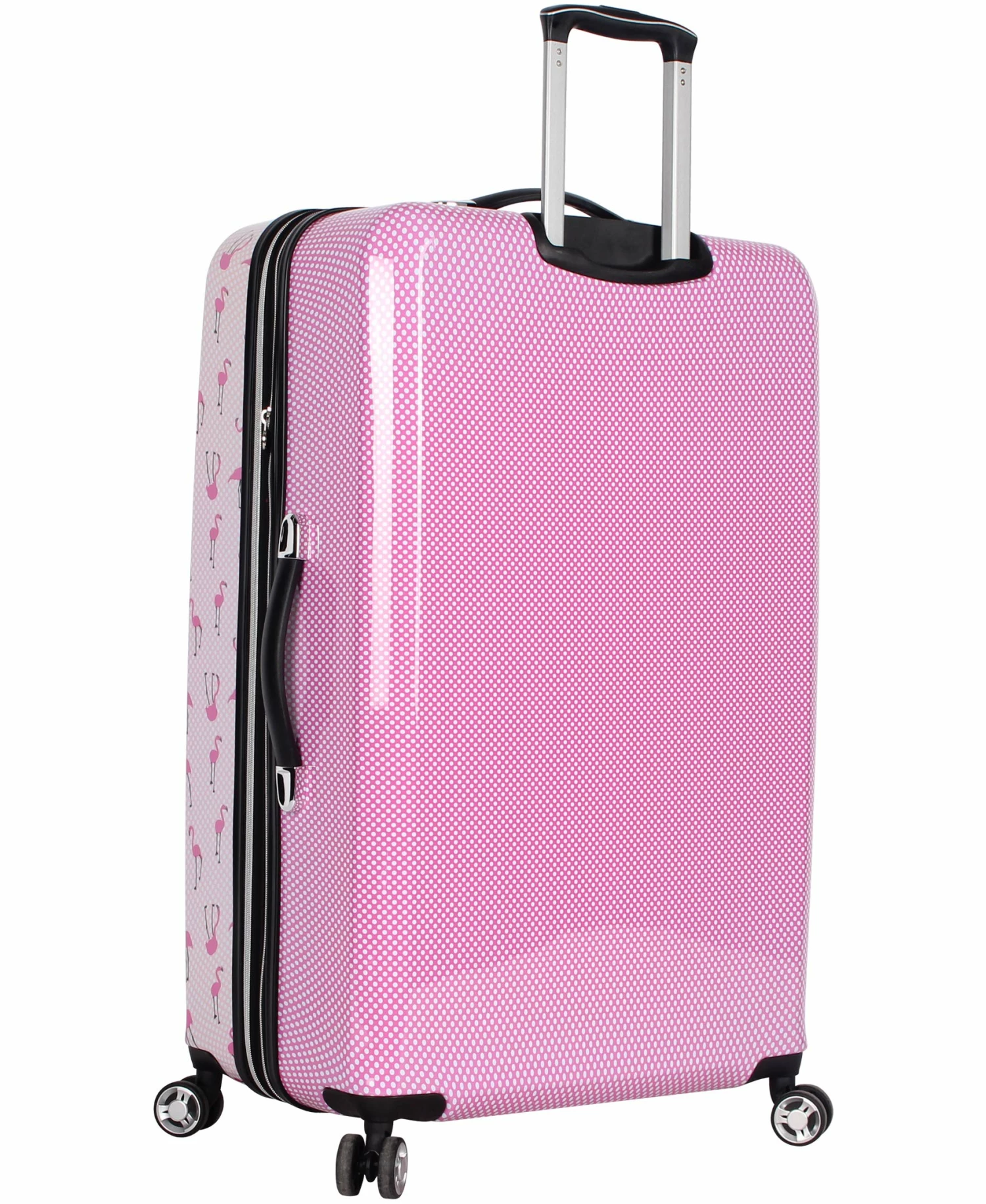 Betsey Johnson 4 Pieces Luggage Set - ABS+PC Hardside Lightweight Durable Rolling Suitcase With Spinner Wheels - Set Includes; 15", 20", 26", 30" 7 Betsey Johnson 4 Pieces Luggage Set - ABS+PC Hardside Lightweight Durable Rolling Suitcase With Spinner Wheels - Set Includes; 15", 20", 26", 30" - Image 5