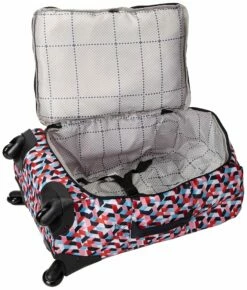 Kipling Women's Darcey Small Carry-On Rolling Luggage, Forever Tiles -suitcase shop 91JJ6zjmB L