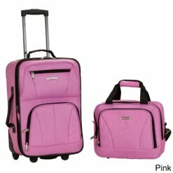 Rockland New Generation 2-Piece Lightweight Carry-On Softsided Luggage Set Charcoal -suitcase shop 91 2Bj6jrcMJL