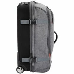 AmazonBasics Rolling Travel Duffel Bag Luggage With Wheels, Medium, Grey -suitcase shop 91dnU1SNDnL