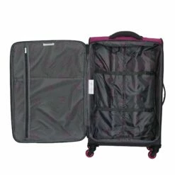 It Luggage Duotone 4 Wheel Lightweight Cabin Suitcase, 53 Cm, 34 L, Teal Green + Steel Grey -suitcase shop 91gR 2BIfAPrL