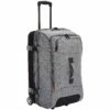 AmazonBasics Rolling Travel Duffel Bag Luggage With Wheels, Medium, Grey