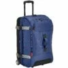 AmazonBasics Rolling Travel Duffel Bag Luggage With Wheels, Medium, Blue -suitcase shop 91mLqTOoN2L