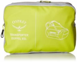 Osprey Packs Transporter 65 Expedition Duffel, Sub Lime, One Size -suitcase shop 91nCg5ol4aL