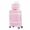 Carrylove Women Spinner Abs Retro Luggage 20"22"24"26" Trolley Bag -suitcase shop Carrylove women spinner abs retro luggage 20 22 24 26 trolley bag vintage suitcase set on 1b3c1eba 9131 48d2 9890 d3971345984f